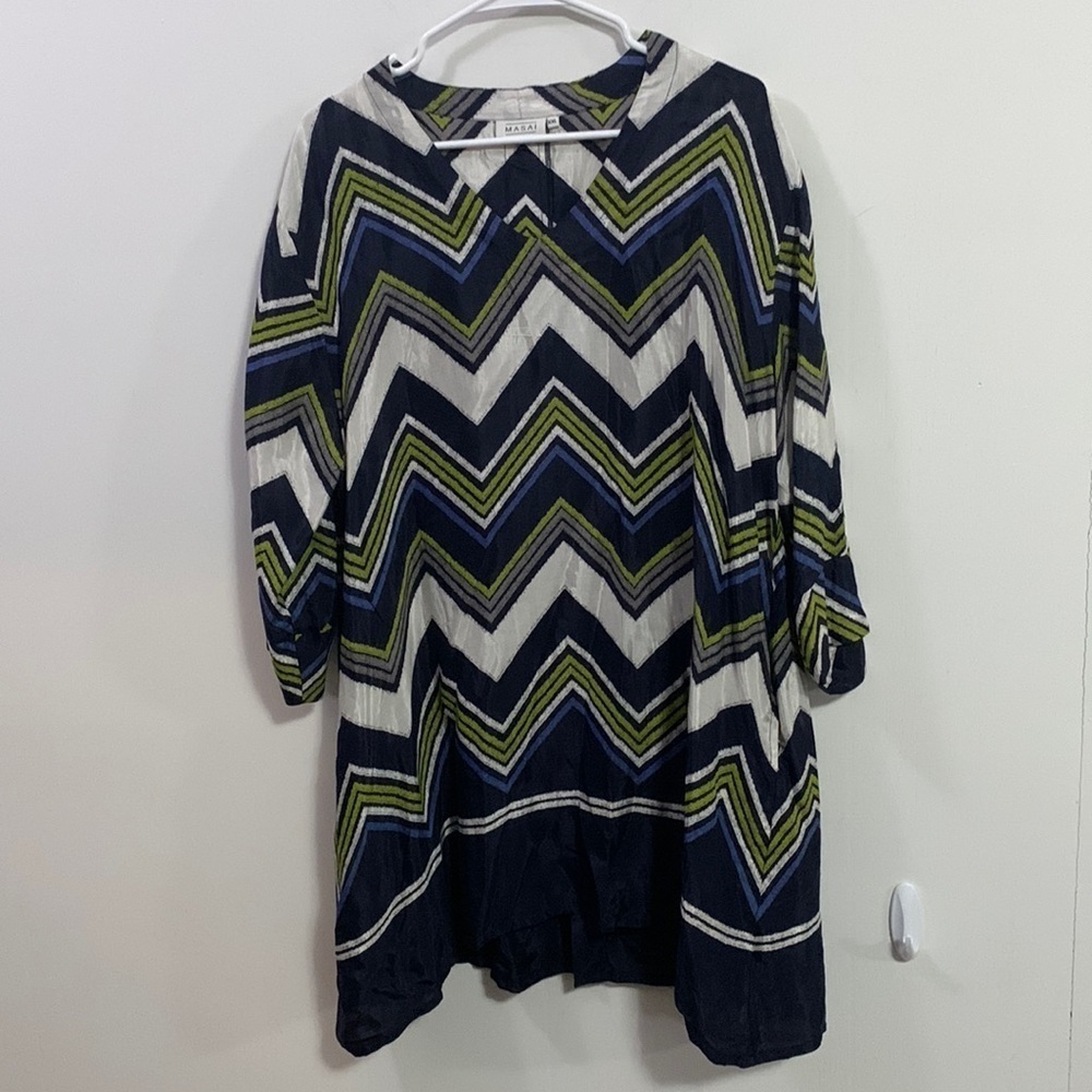 Masai Viscose tunic, Size XXL, pockets! Good condition